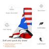 American Puerto Rico Flag Beach Towel Microfiber Super Soft Beach Towels Quick Dry Towel for Swimmers Sand Proof Beach Towels for Women Men Girls Large Bath Towels 30x60inches view 3