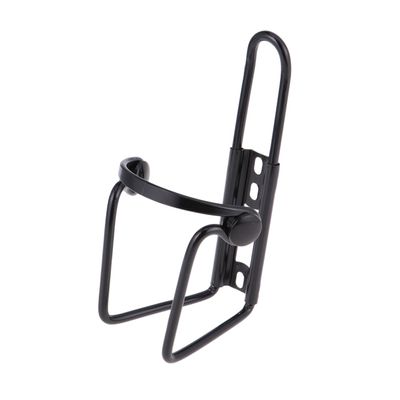 HANABASS Aluminium Alloy Bike Bottle Cage Holder for Motorcycles and Secure Storage Rack for Water Bottles Black Includes Screws and High Strength Design
