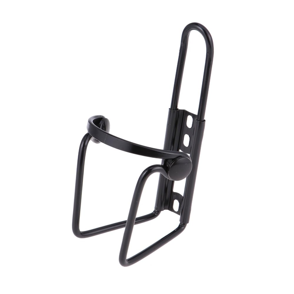 HANABASS Aluminium Alloy Bike Bottle Cage Holder for Motorcycles and Secure Storage Rack for Water Bottles Black Includes Screws and High Strength Design