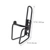 HANABASS Aluminium Alloy Bike Bottle Cage Holder for Motorcycles and Secure Storage Rack for Water Bottles Black Includes Screws and High Strength Design view 2