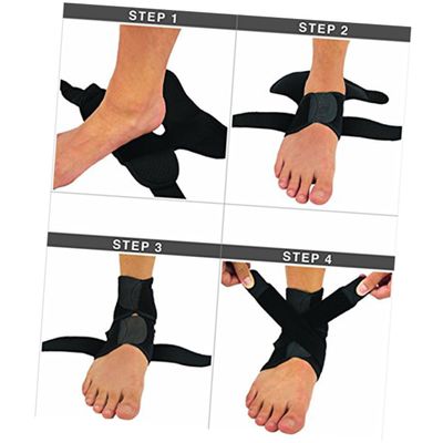 BCOATH Breathable Ankle Stabilizer Brace for Men Women Ankle Support Brace Anti-skid Texture for Sprain Recovery Joint Pain Relief