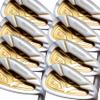 Japan Kamitaki Iron Mens Golf Club Set,Pearl Finish,TRS Model,4-P,Sw,Stiff Flex,Krisa Steel Shaft,Grip Mid,Plus Length,Pack of 8 view 2