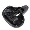 Yardwe Elastic Sponge Bike Seat Comfortable Wide Padded Saddle for Mountain Bike Outdoor Cycling Breathable Design High Density Easy Installation Black view 1