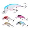 Yardwe 6pcs Reflective Simulation Fishing Lures Fish Shape Lure Bait for Fishing Contestants Random Color view 1