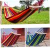 Yardwe Rollover Camping Hammock Portable Swing Chair Rainbow Canvas Parachute Cloth Easy Fold view 3