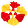 Yardwe 6pcs Soccer Rugby Penalty Flag Professional Sports Referee Props Football Game Accessory Bright and Durable view 1