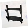 Yardwe Solid Wood Stand 2 Layer Wall Mount Display Rack Storage Display Sword Mount view 2