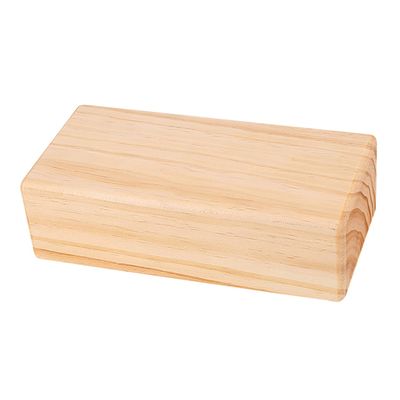 Yardwe Solid Lightweight Yoga Block Non-slip Pressure for Yoga Dance and Daily Use for Lovers Light Yellow