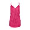 Generic Sequin Dress for Women Tassel 1920s Vintage Dresses Flapper Fringe Dress Gatsby Cocktail Costume Dancing Party Dress, Small, A04_hot Pink view 4