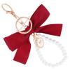 CALLARON Bowknot Keychain Charm Elegant Bag Decor Romantic for Purses and Handbags for Valentine Day Birthdays and Special Occasions view 1