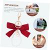 CALLARON Bowknot Keychain Charm Elegant Bag Decor Romantic for Purses and Handbags for Valentine Day Birthdays and Special Occasions view 3