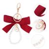 CALLARON Bowknot Keychain Charm Elegant Bag Decor Romantic for Purses and Handbags for Valentine Day Birthdays and Special Occasions view 4