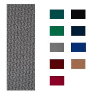 Accuplay Worsted Fast Speed Pre Cut Pool Table Felt - Billiard Cloth Gray for 9' Table