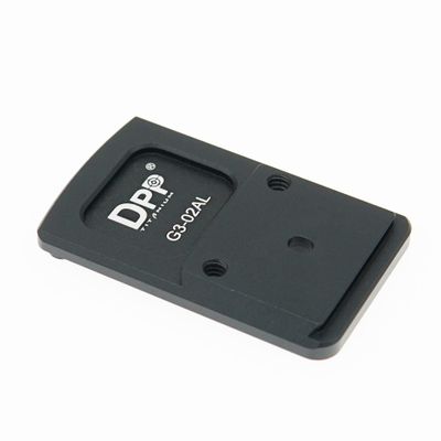 DPP Titanium Rear Sight Dovetail Mount Compatible with Taurus G2/G3,TX22 RMR Footprint Trijicon RMR/SRO&Holosun 407C/507C/508T