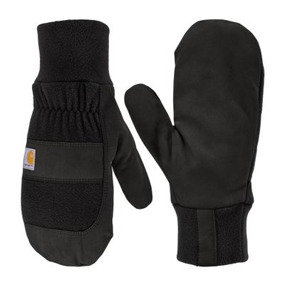 Carhartt Women's Wind Fighter Fleece Work Mitt, Black, Small