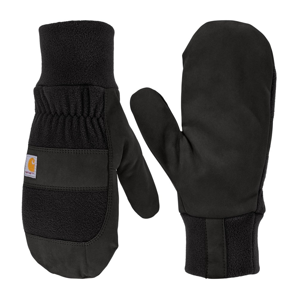 Carhartt Women's Wind Fighter Fleece Work Mitt, Black, Small