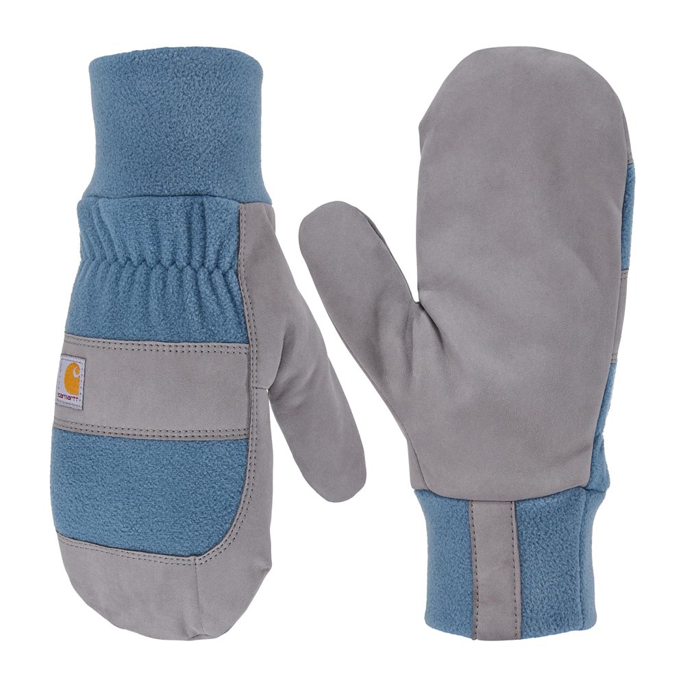 Carhartt Women's Wind Fighter Fleece Work Mitt, Thundercloud Grey, Large