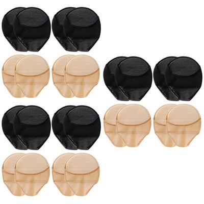 FRCOLOR 12pairs Women Breathable Half Palm Socks Metatarsal Pads of Grip Forefoot Socks for Comfortable Daily Use and Control