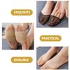 FRCOLOR 12pairs Women Breathable Half Palm Socks Metatarsal Pads of Grip Forefoot Socks for Comfortable Daily Use and Control view 2