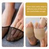 FRCOLOR 12pairs Women Breathable Half Palm Socks Metatarsal Pads of Grip Forefoot Socks for Comfortable Daily Use and Control view 3