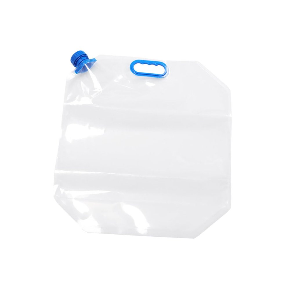 Yardwe Outdoor Water Storage Container Foldable and Portable Water Bucket for Camping Hiking Fishing and Handle and Mouth