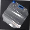 Yardwe Outdoor Water Storage Container Foldable and Portable Water Bucket for Camping Hiking Fishing and Handle and Mouth view 3