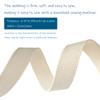 1 Inch Webbing Strap Heavy Duty Polyester Cotton-Like Tape, 5.56 Yards, Eco-Friendly Dye, Washable & Durable for DIY, Sewing, Tote Bags, Pet Leashes, Outdoor Gear (Beige) view 3