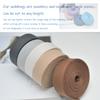 1 Inch Webbing Strap Heavy Duty Polyester Cotton-Like Tape, 5.56 Yards, Eco-Friendly Dye, Washable & Durable for DIY, Sewing, Tote Bags, Pet Leashes, Outdoor Gear (Beige) view 4