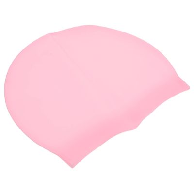 Happyyami Colored Silicone Swim Cap for Adults Flexible Non- Design for Thick Curly Hair Swimming Hat for Men and Women