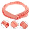Kisangel 2pcs Elastic Fitness Headband Men Sports Hair Band Portable Sweat Headband Yoga Training Professional Decorative view 2