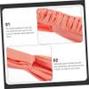 Kisangel 2pcs Elastic Fitness Headband Men Sports Hair Band Portable Sweat Headband Yoga Training Professional Decorative view 3