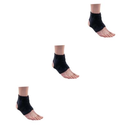 Healeved 3pcs Sports Sprain Ankle Support Sleeves for Men and Women Breathable Compression Brace for Sprained Ankles for Enhanced Stability and Comfort