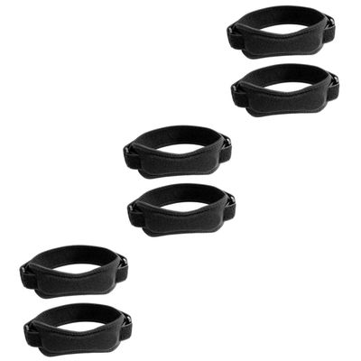 Healeved 3pairs Sports Patella Strap for Knee Support Neoprene Knee Belt for Running Hiking Basketball and Gym Activities Unisex Design Black