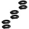 Healeved 3pairs Sports Patella Strap for Knee Support Neoprene Knee Belt for Running Hiking Basketball and Gym Activities Unisex Design Black view 1