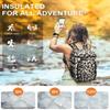 Capolo Cooler Backpack Insulated Waterproof for Women Men, Leak Proof Backpack Coolers Thermal Bag Soft Travel Cooler Bag Portable Ice Chest Lunch Backpack for Camping Picnic(Leopard,36 Cans) view 2