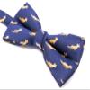 Carahere Mens Bow Tie Handmade Pre-Tied Fun Pattern Bow Ties for Men Light Orange view 2