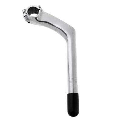 Aymzbd Sleek Quill Stem for 24mm Handlebars - Enhanced Design, Silver