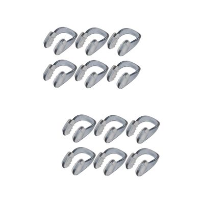 Yardwe 20pcs Nose Clips for Swimming Adults Unisex Nose Clip Padded Silicone for Diving and Pool Use