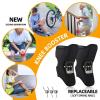 ALLPHA Knee Booster, Power Joint Support Knee Pads Protector, Breathable Mountaineering Deep Care Joint Support Knee Pads Powerful Rebound Spring Force for Gym Running Walking view 3