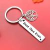 ZQEOU Opa Appreciation Keychain For Grandfather Gift Fathers Day Jewelry For Grandpa Gift From Grandkids Granddad Keychain Granddaddy Gift For Grandfather Birthday Jewelry Grandad Keychain view 2
