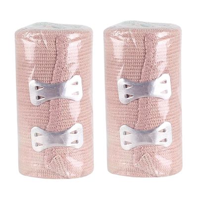 Yardwe 2pcs Creative Sports Wrap Band for Arm and Leg High Elastic Compression Band for Outdoor Activities Breathable Design for Injury Recovery and Support