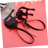 Yardwe 4pcs Foot Pedal Foot Cover for Biking Bike Toe Clips Fixed Straps Road Bike Accessories Toe Clip Slip Resistant Easy Install view 2