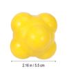 Yardwe 58mm Reaction Ball Hand-Eye Coordination Training Toy for Boys and Girls Adults Yellow Instant Feedback Agile Training Reflex Improvement view 3