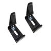 UP100 2 Sets M5x15.5mm Thread Snowboard Binding Straps Highback Adjust Handle and Lump, Black view 1
