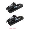 UP100 2 Sets M5x15.5mm Thread Snowboard Binding Straps Highback Adjust Handle and Lump, Black view 2
