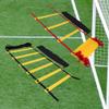 Winning Beast Lot of Two 8-12 - 16 Feet Agility Ladder Speed Training Equipment for Kids and Adults with Carrying Bag view 1