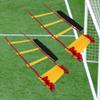 Winning Beast Lot of Two 8-12 - 16 Feet Agility Ladder Speed Training Equipment for Kids and Adults with Carrying Bag view 1