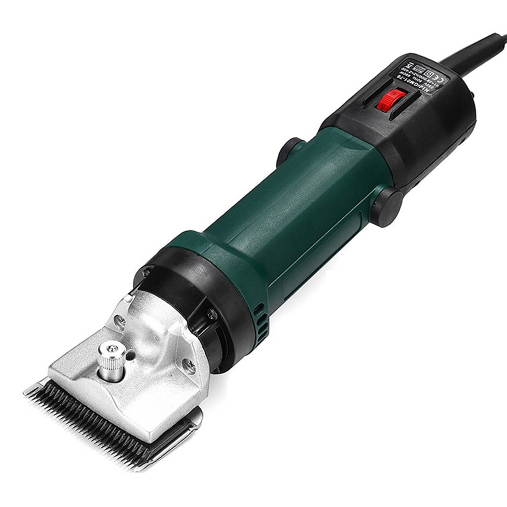 690W 6 Gears Speed Electric Sheep Goat Horse Shearing Machine Clipper Farm Shears Cutter Wool Scissor Cut Machine (Color : Blu) (A)