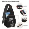 BepHon Jiu-Jitsu Sling Backpack Shoulder Chest Bag For Men Women Hiking Travel Crossbody Daypack view 4