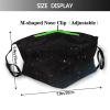Yioniii Mouth Scraf Face Cover Dust mask,Baseball Print Pattern Comfortable Reusable mask for Man and Woman view 2